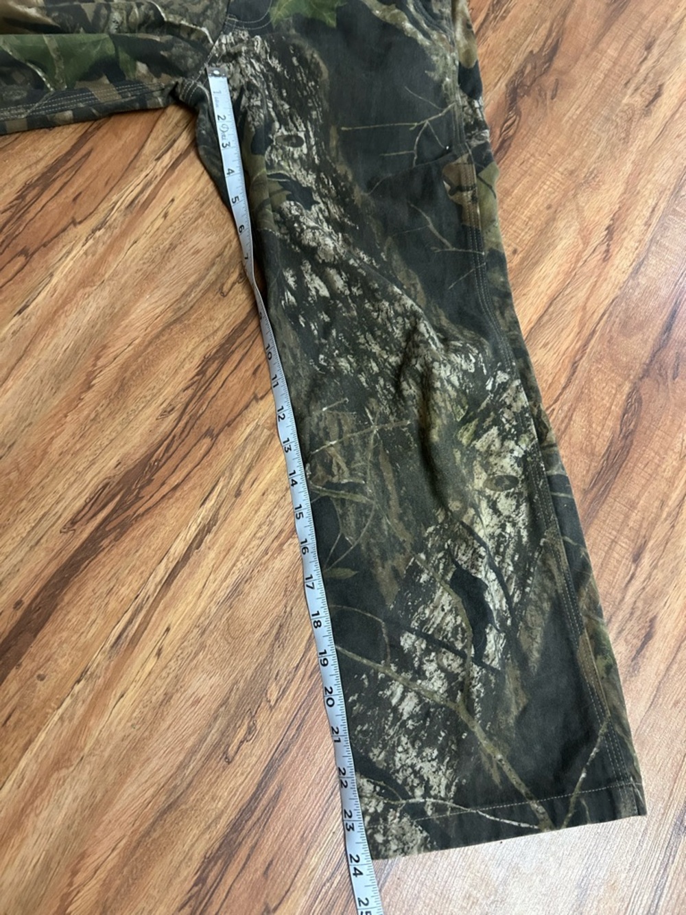 Vintage Field Staff Mossy Oak Camo Overalls Kids Size M - Picture 8 of 8